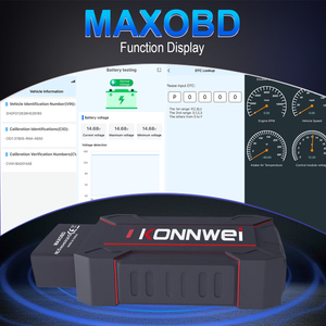 Mise à jour gratuite à vie - Scanner de diagnostic <span class=keywords><strong>automobile</strong></span> MAXOBD pour tous les systèmes - Lecture et effacement des codes d'erreur, lecture des données de capteurs <span class=keywords><strong>en</strong></span> temps réel - Product Image 6