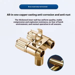 Modern Wall-Mounted Brass Faucet Artifact Household Bathroom High-Pressure Nozzle Toilet Companion Flushing Spray Gun for - Product Image 4
