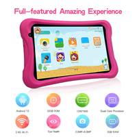 PRITOM 8 pulgadas Kid Tablet Quad Core RAM 2G ROM 64G Android Tablet PC pr-install con aplicaciones educativas Tablet PC