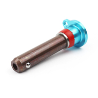 Pin Pengunci Bola Lepas Cepat Baja Anti Karat Pin Pengunci Bola Pegangan Tombol Aluminium Anodized 60mm Pin Lepas Cepat Kursi Roda OEM