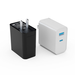 Riddle 65W PD Fast Charger Us <b>Plug</b> Dual Port GaN Charging Head For Laptop Phone - Product Image 3