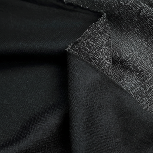 Alta calidad 17 gramos Respetuoso con el medio ambiente Mex Interlining/Scrim Negro Blanco 100% Poliéster crudo 60 \ "Suave Origen de Vietnam - Product Image 1