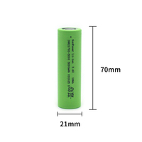 Batterie lithium-ion rechargeable INR21700-50SE 3.7V 5000mAh 21700, durée de vie de 1000 cycles, marque Liansi, température de fonctionnement de -20 à 60°C, en stock à HK
