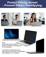 Protection d'écran magnétique anti-lumière bleue et anti-reflet pour MacBook Air 13.6 2026, filtre de confidentialité amovible pour ordinateur portable, vente en gros