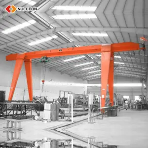 Çin fabrika fiyat küçük çerçeve goliath vinç tek ışın kiriş mobil 2 ton 6 ton 12 ton portal vinç