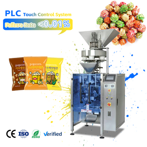 Voll automatischer Beutel Hotel Zucker verpackungs maschinen 4 Seiten dichtung Vakuum Vertikale Rechteck röhre 1 kg Reis verpackungs maschine - Product Image 1