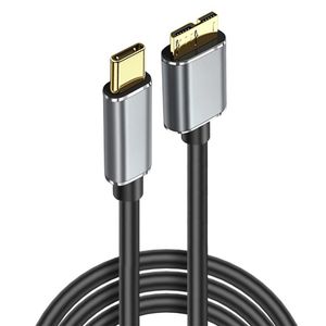 Cable de datos de carga rápida USB3.1 tipo <span class=keywords><strong>C</strong></span> a <span class=keywords><strong>Micro</strong></span> USB3.0 0,5 M/1M/1,5 M/2M cobre puro para disco duro y Note3/S5 - Product Image 6