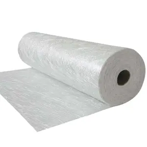 120gm E-glass fiber short cut felt. Alkali free fiberglass material