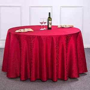 Rosette en satin vert émeraude Rectangle Nappe de table de luxe Nouveau style de superposition tissée - Product Image 5