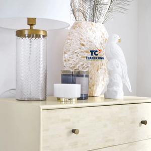 Vase en nacre Capiz pour le Ramadan, pour la décoration de la maison, vase à vadrouille pour l'affichage, fabricant vietnamien fait à la main pour la décoration de la maison - Product Image 6