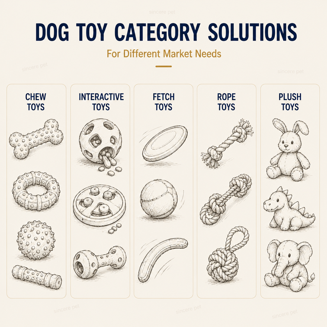 ETPU Dog Toys Collection