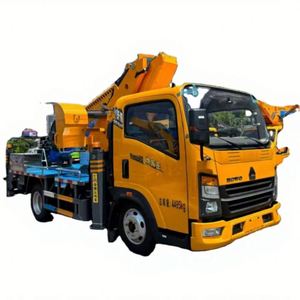 Nouveau Camion de Pompiers Diesel 45m 51m avec Plateforme Élévatrice Jaune pour Opérations en Haute Altitude, Véhicule Robuste, Norme Euro 3 - Product Image 1