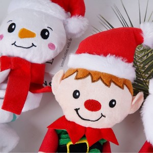 Juguetes de Peluche para Perros de Alta Calidad, Ecológicos y Personalizados, con Sonido, de Navidad, Muñeco de Nieve, Papá Noel, Duraderos, de Lujo, Interactivos y Masticables - Product Image 2