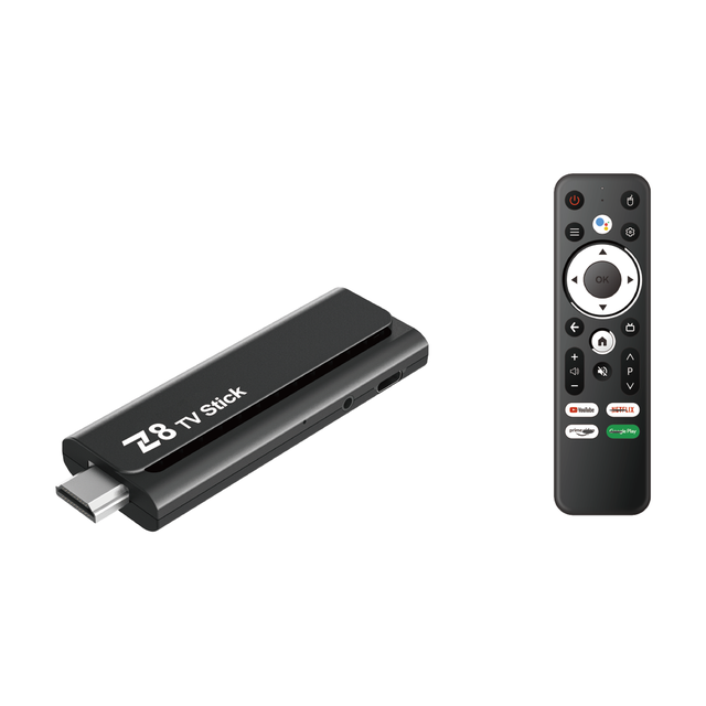 Android 4K TV Z8 Stick 2GB+16GB Android Build in Wi-Fi 2.4GHz+5GHz Quad core 64 bit 4K HDR Android TV Box