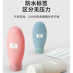 Senno 89ml Pe <b>Squeeze</b> <b>Bottle</b> Flip Top Portable Travel Size Shower Gel Lotion Container For Hand Sanitizer Shampoo - Product Image 4