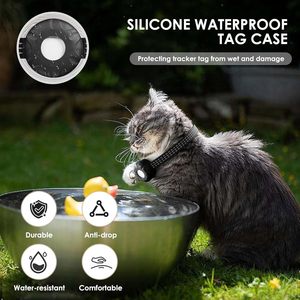 ปลอกคอติดตามสัตว์เลี้ยง ZFSJTAG Cat GPS Tracker กันน้ำ IPX7 ติดตามแบบเรียลไทม์ พร้อมกระดิ่ง สำหรับตรวจสอบสัตว์เลี้ยง ใช้งานร่วมกับแอป iOS ได้ - Product Image 6