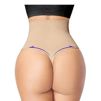 Culotte gainante respirante sans couture à séchage rapide avec boucle latérale, rehausseur de fesses et contrôle du ventre, compression amincissante – Vente en gros
