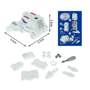 Vente en gros de blocs de construction à assembler soi-même, 5 modèles, <span class=keywords><strong>série</strong></span> spatiale Super Warrior, jouets éducatifs - Product Image 5