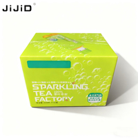 JIJID Boîtes en plastique d'impression personnalisée Boîte en plastique ondulé Boîtes creuses en plastique pour eau boisson