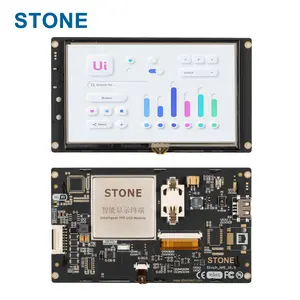 STONE 5 Inch Programmable 800*480 Touch Screen TFT LCD Display With Serial Interface And High Resolution