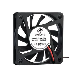 60mm ventilador axial 60x60 6010 5v 12v, sem escova dc ventilador