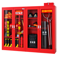 Boîte à extincteurs en acier inoxydable, armoire de sécurité double pour extincteurs, fabrication OEM sur mesure