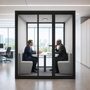 Cabina de Oficina Modular Insonorizada Extra Grande, Sala de Negociación Privada, Cabina de Aislamiento Acústico Móvil para Oficina y <span class=keywords><strong>Espacio</strong></span> de Trabajo Compartido - Product Image 4