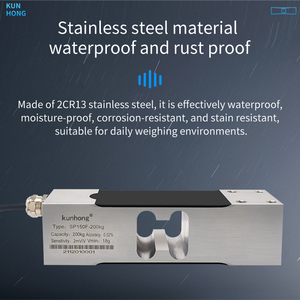 Sp150f trọng lượng tế bào 500kg độ chính xác cao Cân bằng quy mô thép 60kg điểm áp lực không tải lực cảm biến độ chính xác cao - Product Image 5