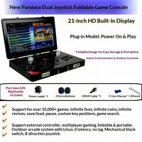 Console de Jeu Vidéo Portable Wi-Fi 24 Pouces pour la Maison, Cabinet d'Arcade Multi-Fighters KU-475 KUBIXION, Prise US pour Thousand
