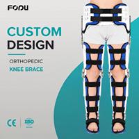 Orthèse orthopédique personnalisée d'usine pour hanche, genou, cheville et pied, support réglable pour membre inférieur, attelle de rééducation