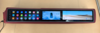12,3-Zoll Dreifach-Bildschirm Autoradio DVD-Stereoanlage für Land Rover Range Rover Vogue L405 & Sport L494 2013-2017 Mit GPS-Navigation