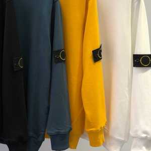 Luxe pierre mode décontractée 100% coton basique sportif classique pull à col rond île pull pour hommes - Product Image 2