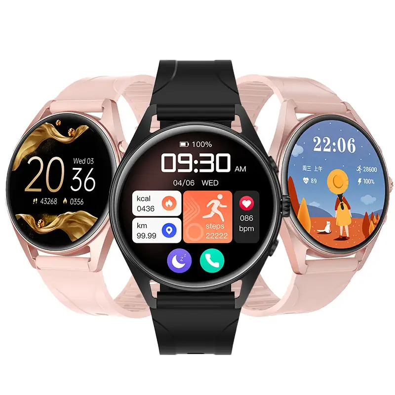 2024 yeni varış NLC303 IP68 su geçirmez alüminyum alaşım durumda 1.39 inç dokunmatik ekran su geçirmez dijital saatler erkekler Smartwatch