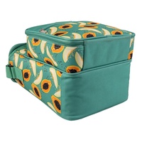 Picknick- und Camping-Bierkühltasche Isoliert Auslaufsicher Wiederverwendbar Faltbar Polyester Schultertragetasche mit Griff