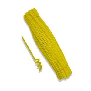 Chenxi Bán Buôn Chất Tẩy Rửa Đường Ống 30Cm Chenille Thân Cây Mờ Gậy Thủ Công Pastel Tinsel Fluffy Chất Tẩy Rửa Đường Ống Thủ Công - Product Image 5