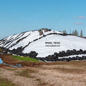Bâche d'<span class=keywords><strong>ensilage</strong></span> en film plastique noir et blanc de 22 m pour vente en gros personnalisée, couverture de bunker d'<span class=keywords><strong>ensilage</strong></span>, bâche d'<span class=keywords><strong>ensilage</strong></span>, bâche plastique <span class=keywords><strong>noire</strong></span> et blanche - Product Image 3
