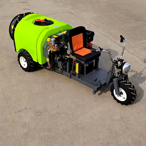 Componentes principales de la bomba pulverizadora de aire a presión con motor diésel de tres ruedas High Guide-PW-400, capacidad de 400L, 32-48L/min - Product Image 1