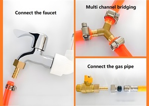 Sản xuất <span class=keywords><strong>CNC</strong></span> <span class=keywords><strong>Lathe</strong></span> bật Brass khí nén phụ kiện không khí núm vú Air hose Ống dẫn phù hợp - Product Image 3