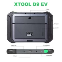 Original XTOOL D9EV EV Auto diagnose werkzeuge Elektroauto mit Batterie pack erkennung Aktive Test topologie Kartierung ECU-Codierung