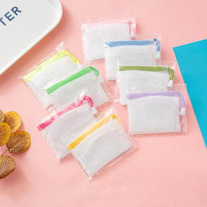 Sac à savon double couche épaissi Bubble Net, nettoyant facial moussant avec savon pour usage facial - Product Image 4