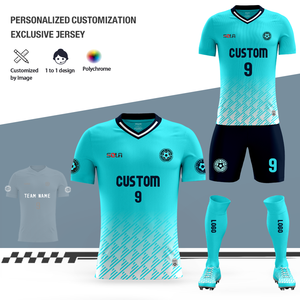 Uniforme sportif de football pour hommes de haute qualité combinaison d'entraînement de football à séchage rapide ensemble OEM personnalisé de kit de football - Product Image 2
