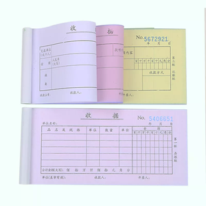 Gepersonaliseerde factuurblokken, op maat gedrukt, restaurantverkoop, grote juweliersbonnen, zakelijke NCR-koolstofloze A4 A5 A6 notitieboekjes - Product Image 3