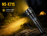 Lampe torche LED rechargeable COB super lumineuse avec zoom, étanche IP55, corps en alliage d'aluminium, XHP50, usage industriel, USB, camping, tactique
