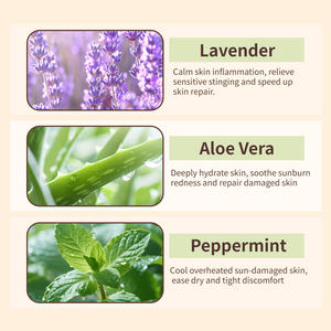 Baume réparateur aux huiles essentielles entièrement naturelles Icesea Sun, huiles de tournesol et de noix de coco, beurre de karité, cire de soja, aloe vera - hydratant pour tous types de peau - Product Image 5