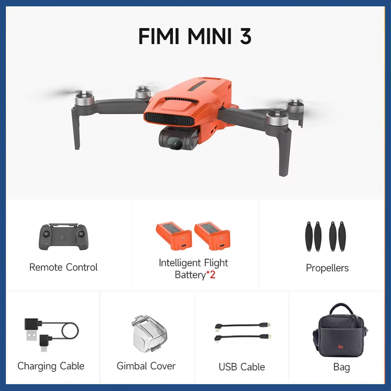 Batterie FIMI MINI 3 + 2