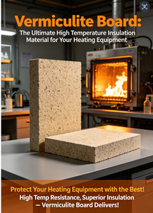 Panneau en <span class=keywords><strong>vermiculite</strong></span> ignifuge <span class=keywords><strong>de</strong></span> 25 mm pour l'isolation des fours et le revêtement des fours - Product Image 4