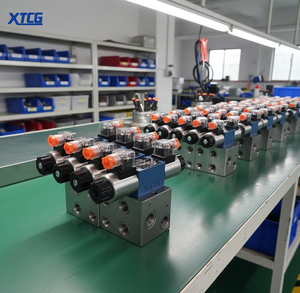 Válvula Solenoide Hidráulica Tipo Rexroth, Válvula <span class=keywords><strong>de</strong></span> Control Direccional, Válvula Reversible <span class=keywords><strong>de</strong></span> Doble Efecto, Series 4WE6 4WE10, 31.5MPa 120L/min - Product Image 4