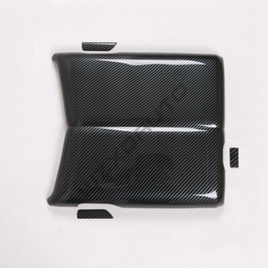 Accesorios de Actualización Interior para Auto WZXD, Cubiertas de Fibra de Carbono para Palanca de Cambios, Rejillas de Ventilación y Aire Acondicionado para Land Cruiser LC300 2023 - Product Image 6