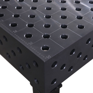 Precio bajo 3D hierro fundido Q355 acero nuevas mesas de soldadura de Metal con accesorio para plataforma de soldadura Robot para nitruración - Product Image 4