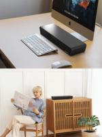 VIVIBRIGHT S3Lite 2.0 Channel 30W TV Soundbar DTS VirtualX Compact BT OEM Pilihan Nilai Terbaik Pabrik untuk Rumah Kantor Game Film
